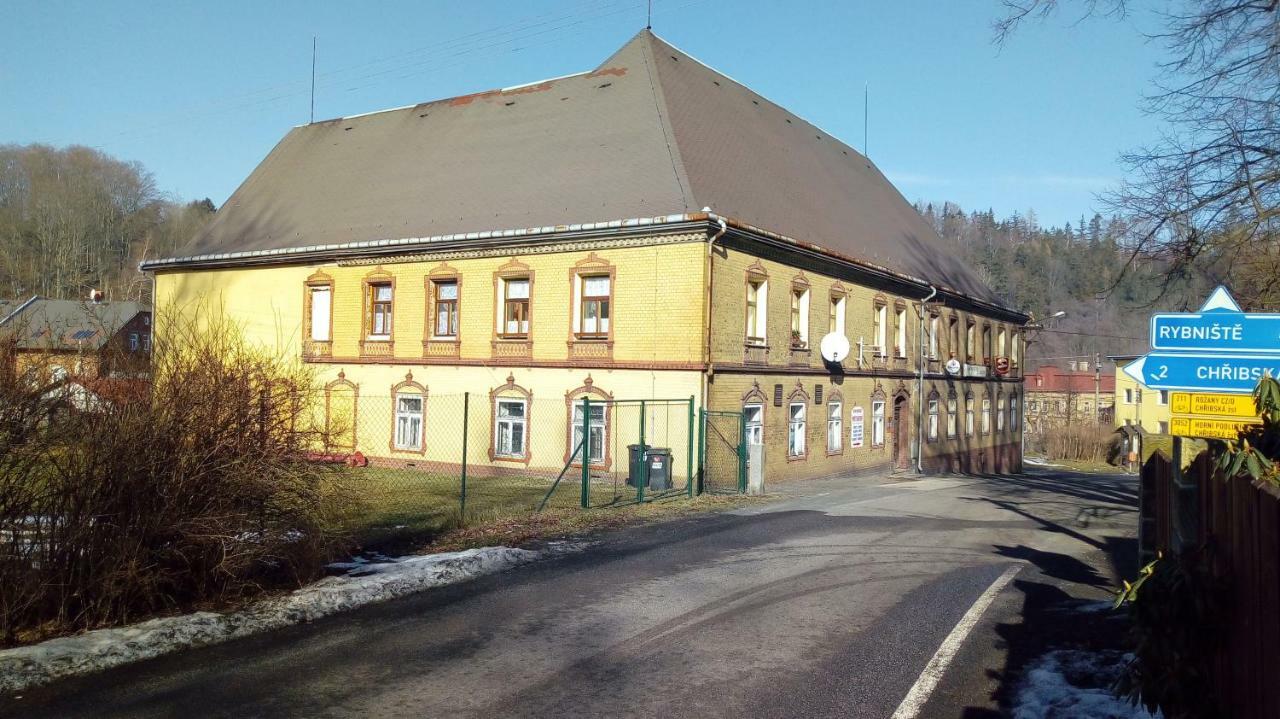 Penzion Sklarska Hospoda Chřibská Eksteriør billede